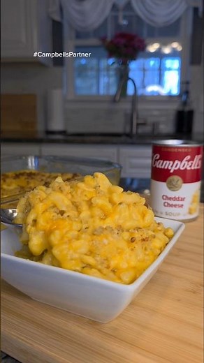 #CampbellsPartner ‪@CampbellsKitchen‬ makes weeknight dinners easy! No-Boil Cheddar Mac & Cheese