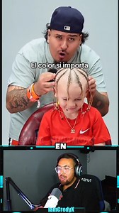 El color importa?🤔 #colordepiel #cabello #cortesdecabello #trenzas #videoreaction #barberia #cambiodelook | De Tocho Morocho