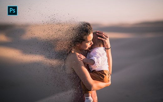 【PS教程】粒子消散效果