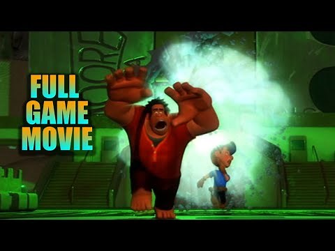 Wreck-It Ralph: All Cutscenes | Full Game Movie (Wii)
