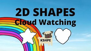 2D Shapes, Cloud Watching, Math, Geometry, Video and SLIDES