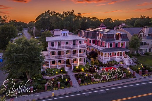 Historic Luxury Guesthouses at Saybrook Point Resort & Marina in Old Saybrook, CT
