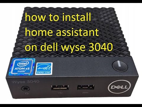 best way to host home assistant under $30 | how to install home assistant on a dell wyse 3040