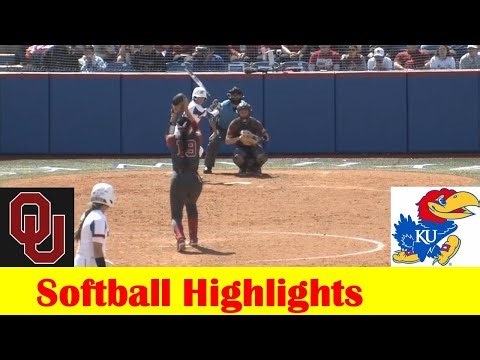 #1 Oklahoma vs #24 Kansas Softball Game 3 Highlights, March 30 2024
