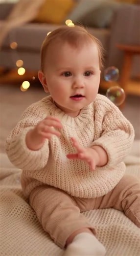 Her little giggles chasing bubbles… pure joy ✨💛