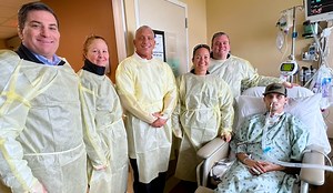 7.4K views · 79 reactions | A 26 year old line worker from Tennessee fell 115 feet and airlifted to Broward Health in critical condition. After his miraculous recovery, he plans to return to Broward Health after rehab to run a 5K race with the Broward Health North Trauma team. | Broward Health | Facebook