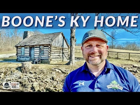 DANIEL BOONE'S LAST HOME IN KENTUCKY HISTORY!
