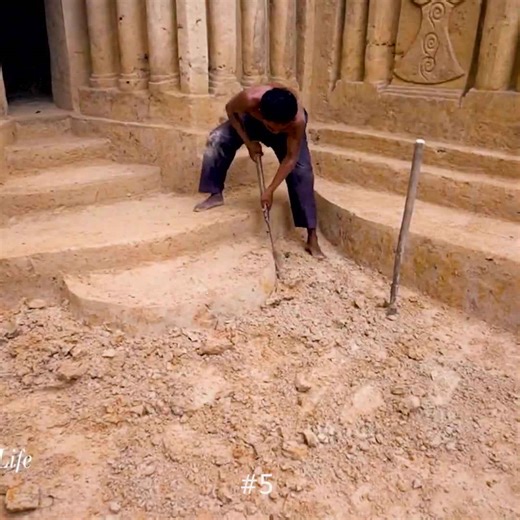 How Did He Dig This Amazing Hidden Pool?