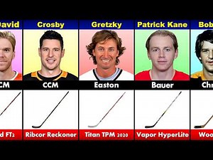 NHL Players & Their Sticks 🏒