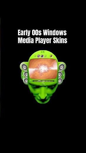 Early 00s Windows Media Player Skins