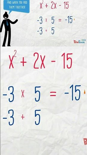 Factoring Trinomials Never Rocked This Hard 🎸 | a = 1