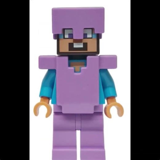 Lego Minecraft armour set