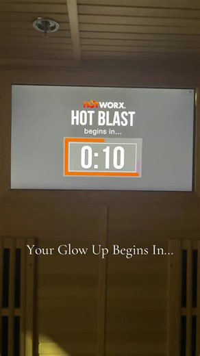 This is your sign to get your HOTWORX glow up ✨🔥 Sweat • Strength • Infrared results Glow differently in the sauna 💪✨