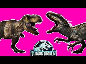 INDOMINUS REX and TYRANNOSAURUS REX JURASSIC WORLD MUSICAL [Song: LHUGUENY].