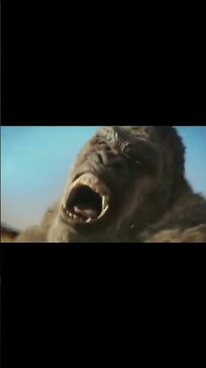 Kong knocking some sense into Godzilla