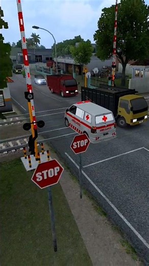 ambulance fast driving emergency patient in forest driving simulator games #ambulance #shortsfeed ..