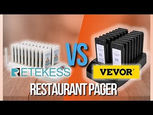 🙌 Retekess TD172 VS VEVOR F101 | Best Restaurant Pagers