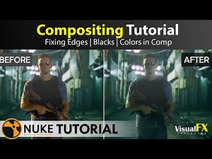 Nuke Compositing Tutorial Fixing Color & Edges in Comp | VisualFX_Explorers