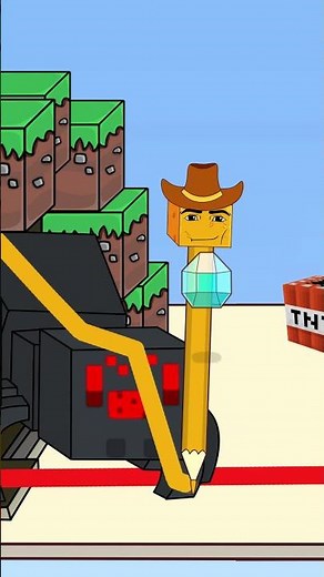 Pencil run 2 : mr Beast + Nikocado Avocado , Gegagedigedagedago Nuggets соревнуются вместе