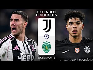 Juventus vs. Sporting CP: Extended Highlights | UCL League Phase MD 4 | CBS Sports Golazo