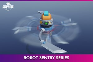 Robot Sentries - SpinBot | 3D Robots | Unity Asset Store