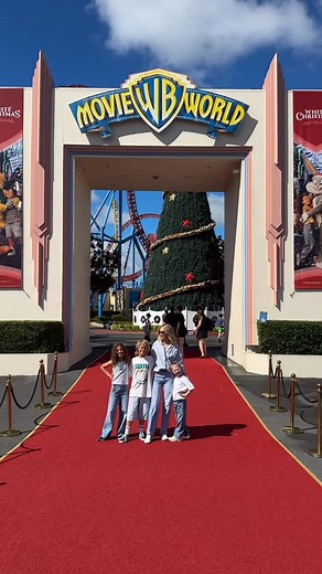 Amy Hembrow on Instagram: "Huge thank you to @movieworldaus for inviting us along to the sneak peek of the Scooby-Doo Spooky Coaster. One of my all time favourite rides and just as fun as I remember. Today had me feeling like a big kid, pure nostalgia and the best way to kick off the school holidays."