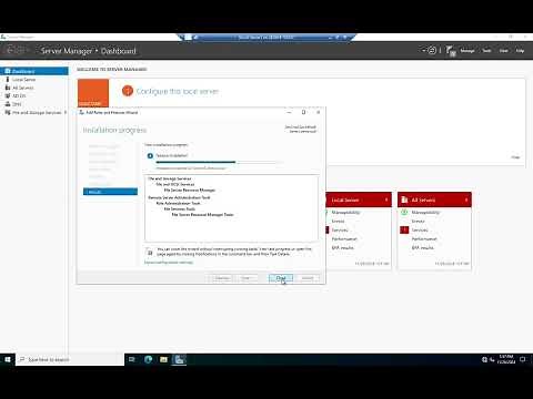 Installing File Server Resource Manager