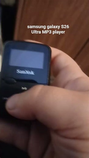 samsung galaxy S26 Ultra SanDisk MP3 Player