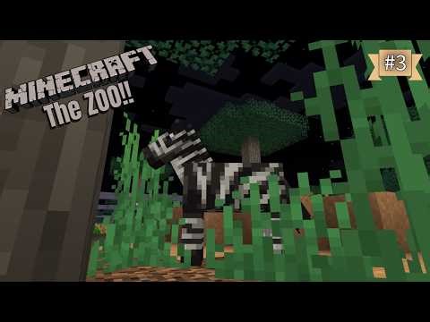 MINECRAFT ZOO EP:3 | The Zebra Pasture