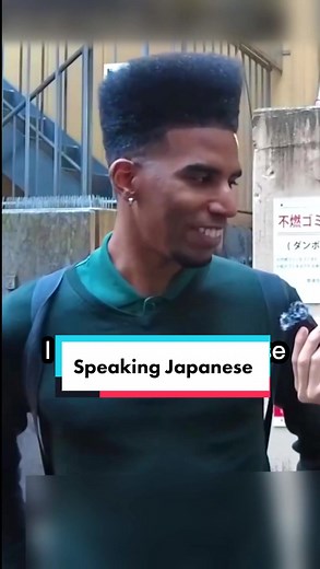 American Man Speaking Japanese