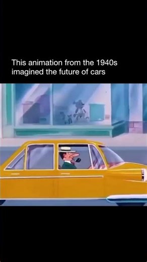 This animation from the 1940 imagined the future of cars