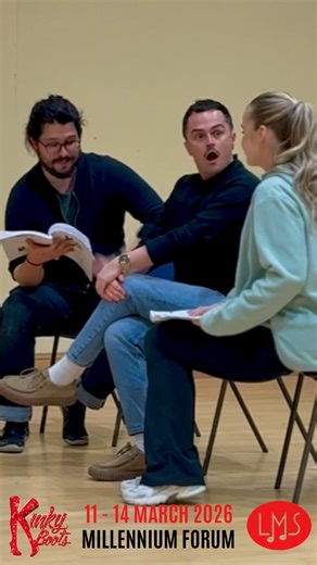 ✨ It’s been a busy start to the new year in our shoe factory! Rehearsals are in full swing and the boots are working overtime. 👠 🎟️ Book your tickets now: https://shorturl.at/0zdzI | LMS