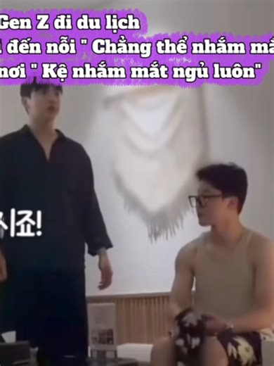 Anh Youngkook tính rủ Jimine cùng nhau “CHẲNG THỂ NHẮM MẮT” phóng trên chiếc xe Lead cốp rộng huyền thoại đi phượt khắp Đà Nẵng. Kế hoạch là foodtour sập chợ: kem bơ, chè chuối, hoa quả mua mang về Hàn cho đủ nếp sống làng quê. Vậy mà mới vô spa, nằm giường chưa tới 5 phút là chuyển trạng thái: “KỆ, NHẮM MẮT NGỦ LUÔN.” Đúng là Gen Z đi du lịch vẽ đủ đường, ra tới nơi chỉ làm đúng một việc duy nhất: ngủ. Đi du lịch thật ra chỉ là… thay đổi chỗ ngủ mà thôi.# Are you sure season 2# Jungkookie# Jimi