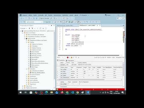 Criando View simples no Sql Server usando Management studio #sqlserver #microsoft #managementstudio