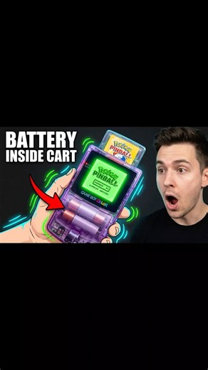 Why Old Pokemon Games Needed Battery Replacements ⚡ #retro #nintendo
