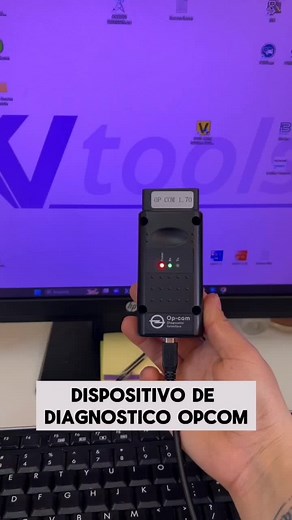 Dispositivo de diagnóstico Opcom para vehículos OPEL