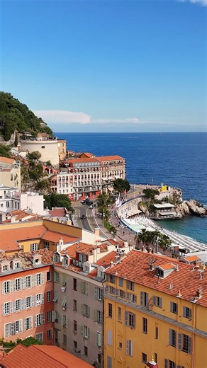 Unbelievable View of Nice, France 🇫🇷 #shorts #travel #france #nice #wanderlust