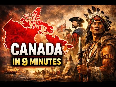 The History of Canada Explained in 9 Minutes | From Ancient Times to Modern Nation