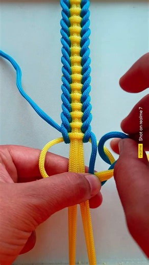 how to make paracord bracelet tutorial #shorts #youtubeshorts #shortsfeed #shortsvideo