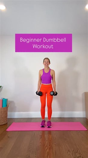 One of my favorite workouts 🏆! Get support and encouragement on your strength training journey with my beginner dumbbell workout at home. On the Jessica Valant YouTube channel now! #beginnerworkouts #workoutsforwomen #physicaltherapist #youtubeworkout | Jessica Valant