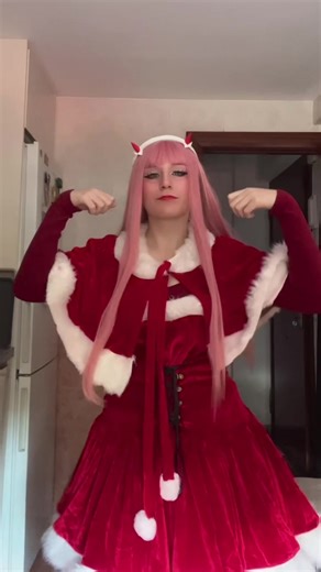 Exploring Christmas Celebrations with Zero Two Cosplay