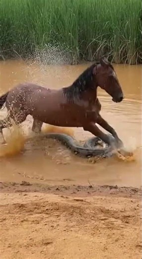 Muddy Melee: The Horse's Highlight Moment