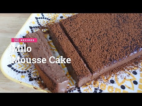 Milo Mousse Cake Recipe | Yummy PH
