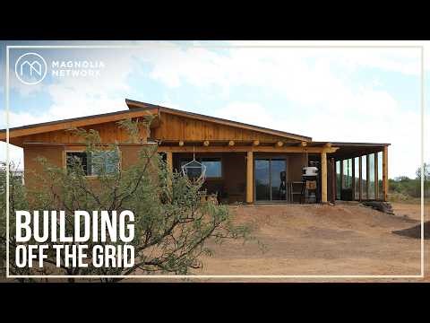 Arizona Straw Bale Home | Building Off the Grid Full Episode