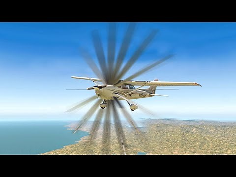 i built a plane that literally destroys physics and this happened
