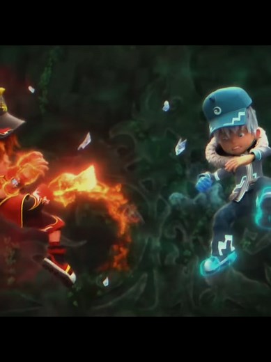 Boboiboy Hampir Tahap 3: Menyaksikan Keseruan