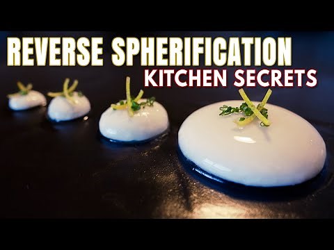 SPHERIFICATION SPOON | REVERSE SPHERIFICATION Like a Pro Chef!