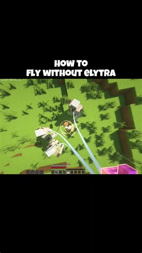 How to fly #minecraft