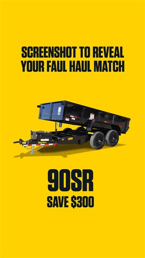 Screenshot to see which Fall Haul trailer is your perfect match. And don’t forget you can save up to $500 off select models now through 10/31 | Big Tex Trailers