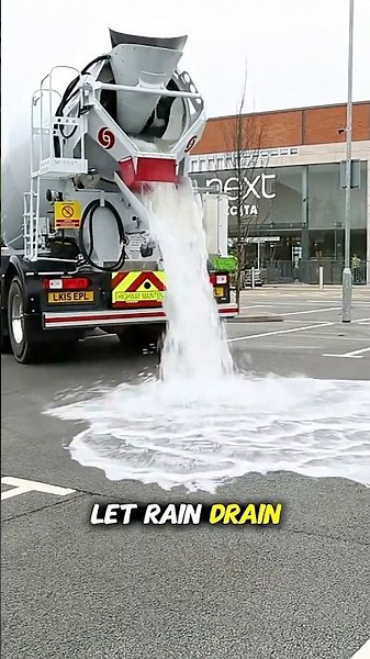 This Pavement Makes Rain Disappear